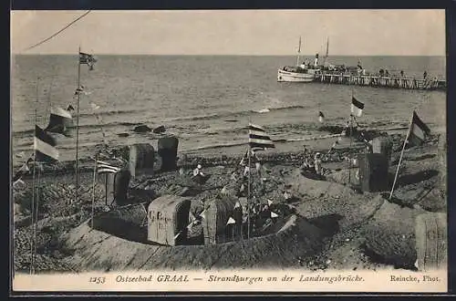 AK Graal, Strandburgen an der Landungsbrücke