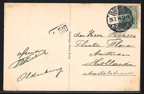 AK Oldenburg / O., Grossherzogl. Theater