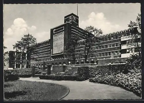 AK Oberhausen, Das Rathaus mit Anlagen