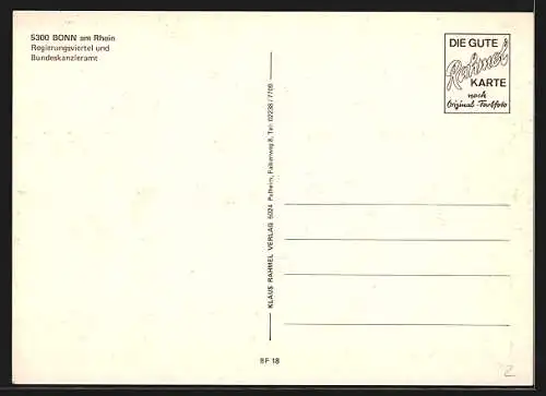 AK Bonn, Regierungsviertel und Bundeskanzleramt