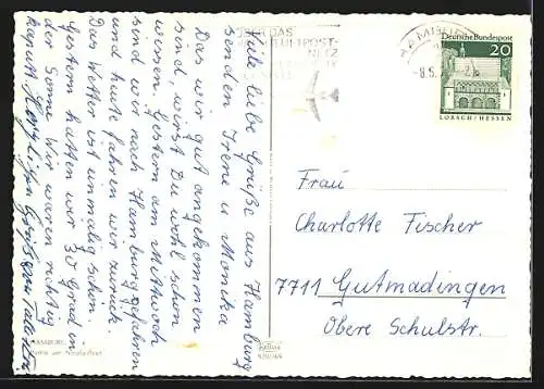 AK Hamburg, Partie am Nicolaifleet