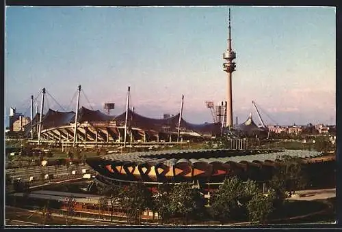 AK München, Olympiapark, Olympiastadion und Radstadion