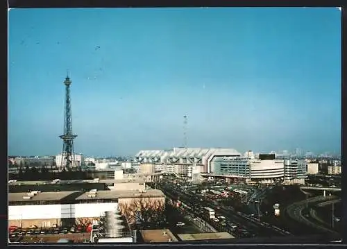 AK Berlin, Internationales Congress Centrum mit Funkturm