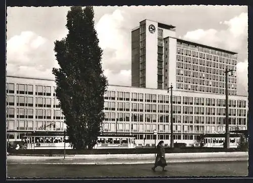 AK Hannover, Königsworther Platz mit Continental-Haus