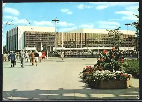 AK Berlin, Blick zum Palast der Republick