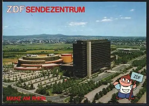 AK Mainz am Rhein, ZDF Sendezentrum Lerchenberg, Mainzelmännchen