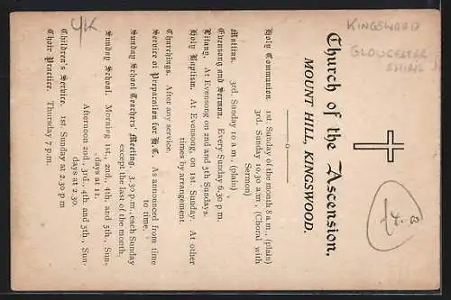 AK Mount Hill, Church of the Ascension