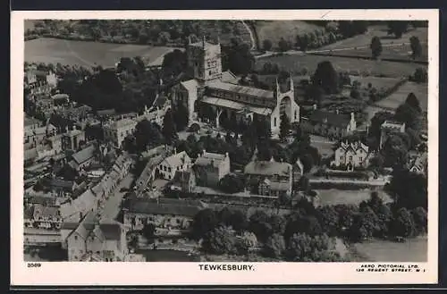 AK Tewkesbury, View from the Air