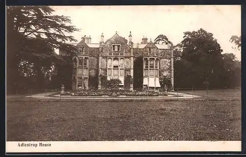 AK Adlestrop, View of Adlestrop House