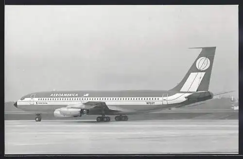 Fotografie Flugzeug Boeing 720 N733T der Aeroamerica Berliner Flug Ring