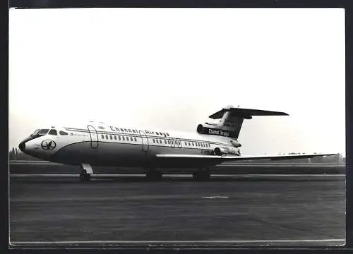 Fotografie Flugzeug Hawker Siddeley Trident 140 G-AVYB der Channel Airways