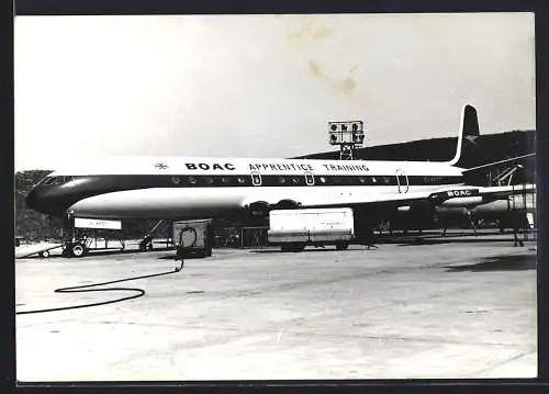 Fotografie Flugzeug De Havilland DH.106 Comet G-APDT BOAC Apprentice Training