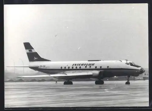 Fotografie Flugzeug Tupolew Tu-104 DM-SOB der Interflug