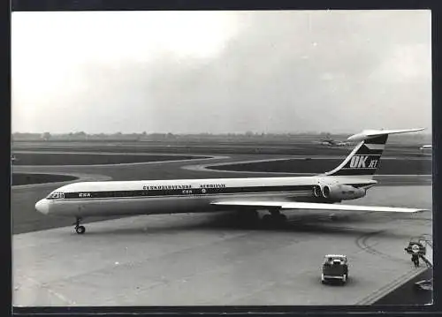 Fotografie Flugzeug Iljuschin Il-62 OK-ZBC der Ceskoslovenske Aerolinie
