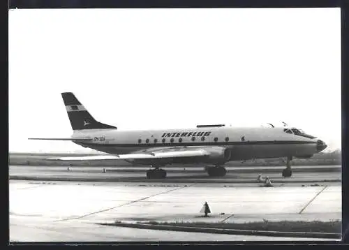 Fotografie Flugzeug Tupolew Tu-104 DM-SDA der Interflug