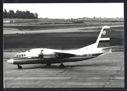 Fotografie Flugzeug Antonow An-24 SP-LTR der Polskie Linie Lotnicze