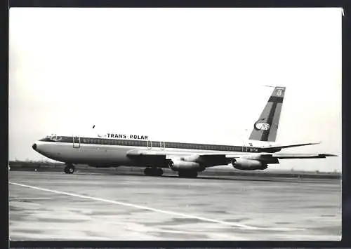 Fotografie Flugzeug Boeing 720 LN-TUW der Trans Polar