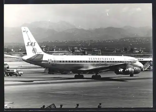 Fotografie Flugzeug Douglas DC-8 SE-DBD der Scandinavian