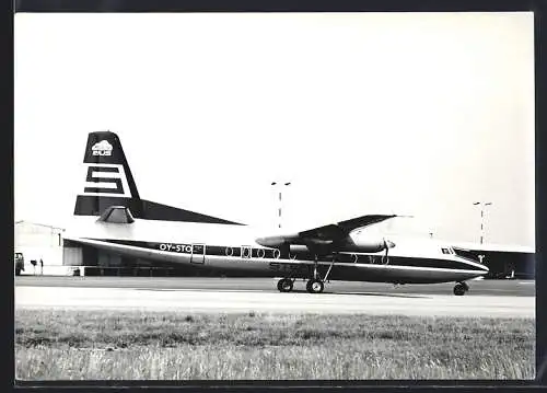 Fotografie Flugzeug Fokker F27 OY-STO Sterling Sky Bus