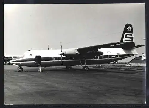Fotografie Flugzeug Fokker F27 OY-STN Sterling Sky Bus