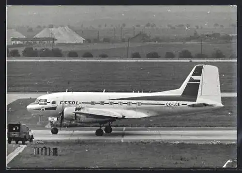 Fotografie Flugzeug Iljuschin Il-12 OK-LCE der CSSDL