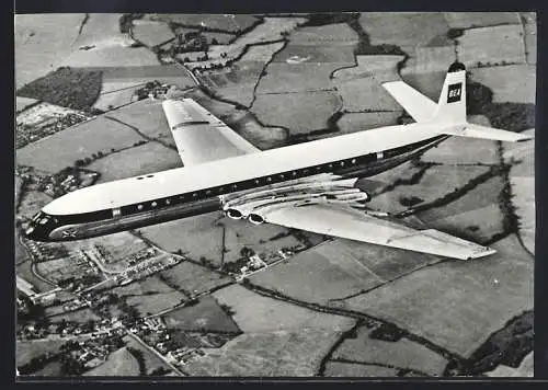 Fotografie Flugzeug De Havilland DH.106 Comet der BEA