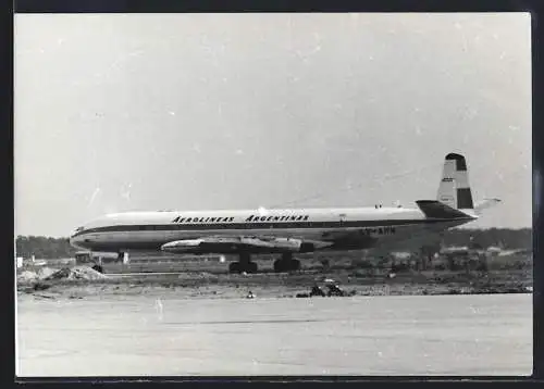 Fotografie Flugzeug De Havilland DH.106 Comet LV-AHN der Aerolineas Argentinas