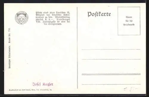 AK Wien, Dornbach, Strassenpartie mit Strassenbahn, Hotel Kaiserin v. Oesterreich