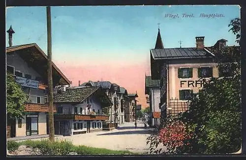 AK Wörgl, Hauptplatz