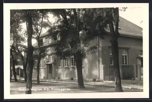 AK Deutsch-Wagram, Kindergarten