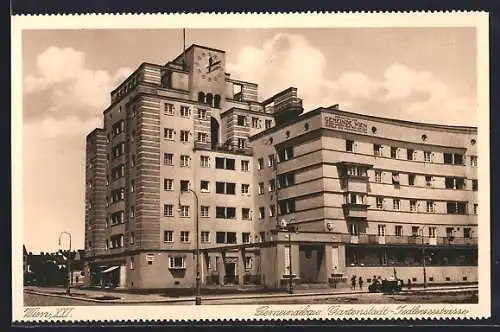 AK Wien, Gemeindebau, Gartenstadt-Jedlerseestrasse