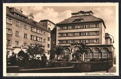 AK Wien, Gemeindebau Sandleiten