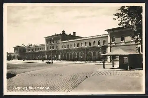 AK Augsburg, Hauptbahnhof