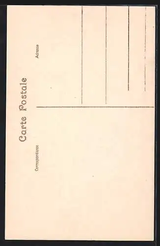 AK Louvain, Rue de Diest, Innenansicht