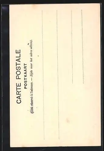 AK Andenne, Rue de Baye, Strassenpartie