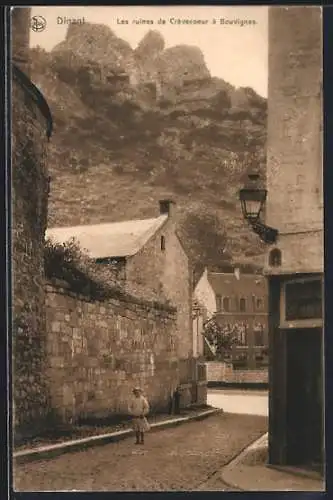 AK Dinant, Les ruines de Crèvecoeur à Bouvignes