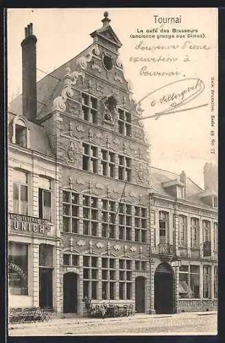 AK Tournai, La cafe des Brasseurs ancienne grange aux Dimes