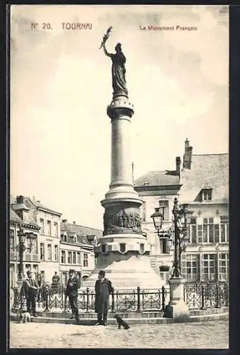 AK Tournai, Le Monument Francais