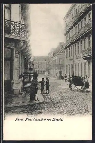 AK Heyst, Hôtel Léopold et rue Léopold
