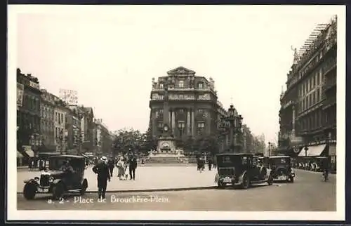 AK Bruxelles, Place de Brouckère-Plein