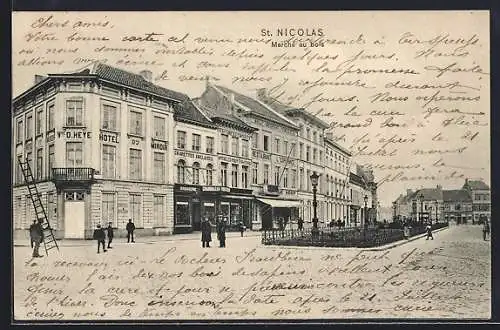 AK St-Nicolas, Marché au bois