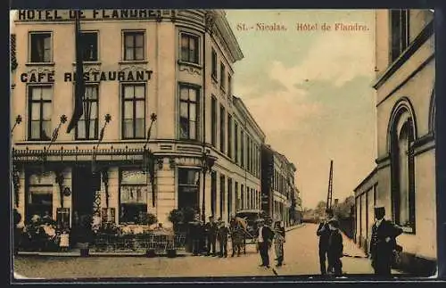 AK St.-Nicolas, Hôtel de Flandre