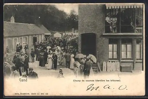 AK Gand, Champ de courses derrière les tribunes