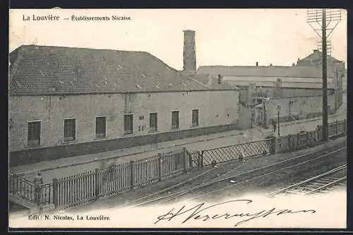 AK La Louvière, Établissements Nicaise