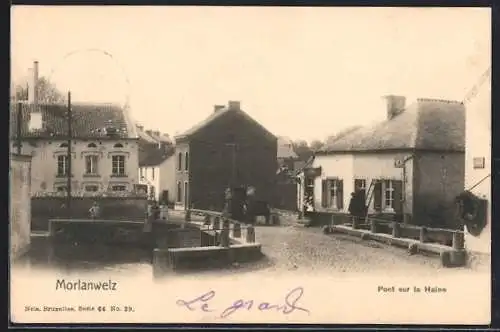 AK Morlanwelz, Pont sur la Haine