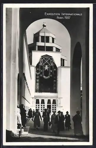 AK Paris, Exposition Internationale 1937, Pavillon Catholique Pontifical