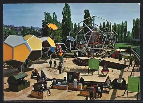 AK Lausanne, Exposition nationale suisse 1964, Un jour en Suisse