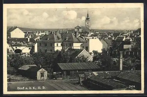AK Bruck a. d. Leitha, Ortsansicht