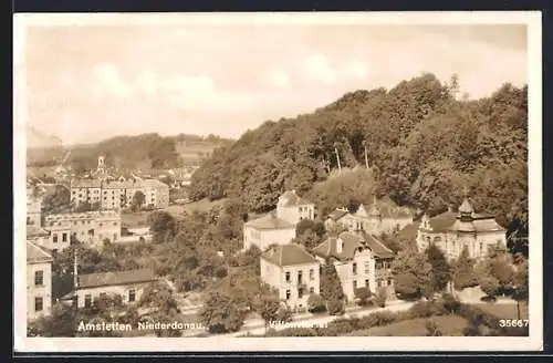 AK Amstetten /Niederdonau, Villenviertel