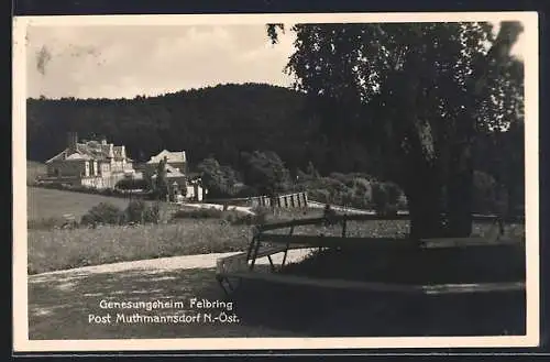 AK Felbring /Muthmannsdorf, Genesungsheim Felbring
